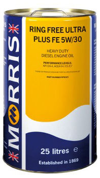 Diesel Engine Oil Morris Ring Free Ultra Plus FE 5W30